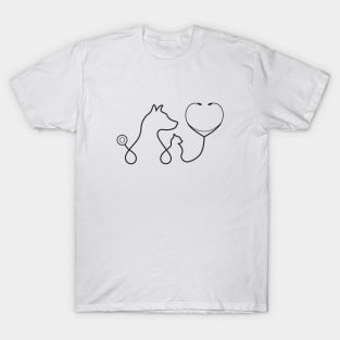 I treat animals. T-Shirt